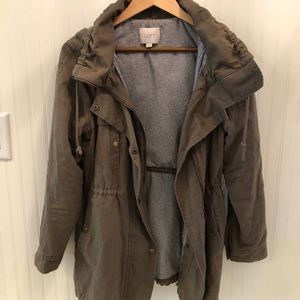 Loft Drawstring Utility Jacket